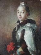 unknow artist Sophie Hedvig Raben, gift med gred Adam Moltke china oil painting reproduction
